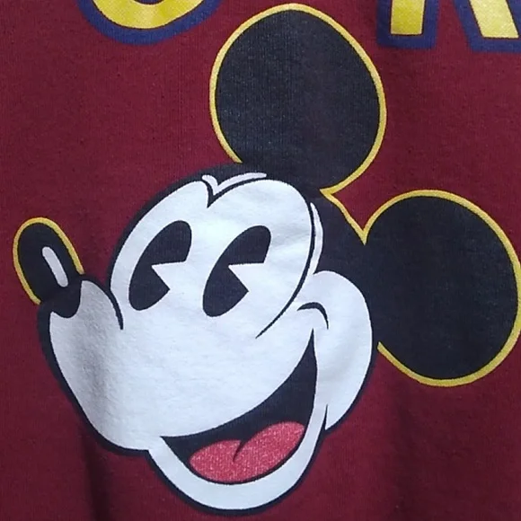 SALE! RARE! 90's Vintage Ultimate Boss Mickey Mouse Sweater Sz.L (BX14) - Picture 5 of 11